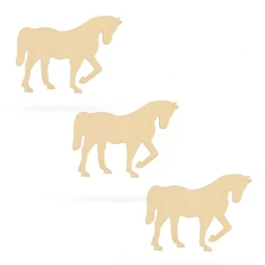 Shop All | 3 Horses Unfinished Wooden Shapes Craft Cutouts Diy Unpainted 3d Plaques 4 Inches - CaringForTots - Professional Baby and Children's Products | Caring for Growth, Caring for Every Moment