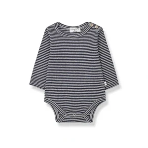 Shop All | 1+ in the family Andrey One-Piece Bodysuit - Navy/Taupe - CaringForTots - Professional Baby and Children's Products | Caring for Growth, Caring for Every Moment