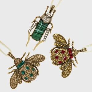 Clearance Jeweled Insect Hanging Ornaments, Ruby And Emerald - CaringForTots - Professional Baby and Children's Products | Caring for Growth, Caring for Every Moment