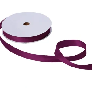 Clearance Jillson & Roberts Double-Faced Satin Ribbon, 1" Wide x 100 Yards, Burgundy - CaringForTots - Professional Baby and Children's Products | Caring for Growth, Caring for Every Moment