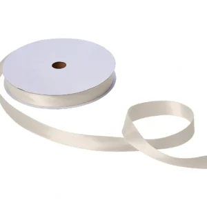 Outlet Jillson & Roberts Double-Faced Satin Ribbon, 1" Wide x 100 Yards, Ivory - CaringForTots - Professional Baby and Children's Products | Caring for Growth, Caring for Every Moment