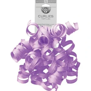 Clearance Jillson & Roberts Grosgrain Curlie Gift Bows, Lavender - CaringForTots - Professional Baby and Children's Products | Caring for Growth, Caring for Every Moment