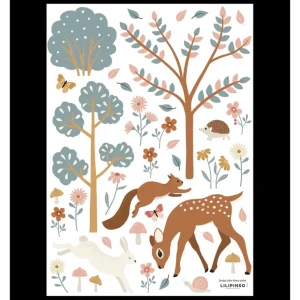 Outlet Jro - Wall Decals Murals - Forest Deer And Animals - CaringForTots - Professional Baby and Children's Products | Caring for Growth, Caring for Every Moment