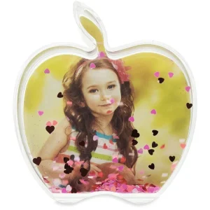 Cheap Juicy Memories: Apple-shaped Clear Acrylic Plastic Water Globe Picture Frame - CaringForTots - Professional Baby and Children's Products | Caring for Growth, Caring for Every Moment