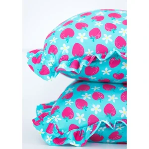 Store June Ruffle Zipper Pillowcase Set - CaringForTots - Professional Baby and Children's Products | Caring for Growth, Caring for Every Moment