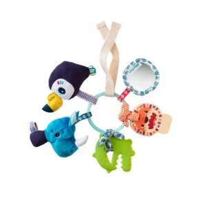 Discount Jungle Sensory Keychain - CaringForTots - Professional Baby and Children's Products | Caring for Growth, Caring for Every Moment