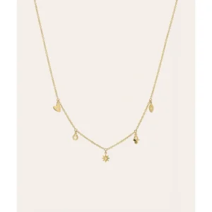Shop All | 14k Gold And Diamond Charms Necklace - CaringForTots - Professional Baby and Children's Products | Caring for Growth, Caring for Every Moment