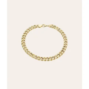 Shop All | 14k Gold Large Miami Cuban Link Anklet - CaringForTots - Professional Baby and Children's Products | Caring for Growth, Caring for Every Moment