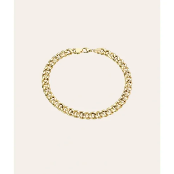 Shop All | 14k Gold Large Miami Cuban Link Anklet - CaringForTots - Professional Baby and Children's Products | Caring for Growth, Caring for Every Moment