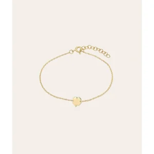 Shop All | 14k Gold Tiny Clover Bracelet - CaringForTots - Professional Baby and Children's Products | Caring for Growth, Caring for Every Moment