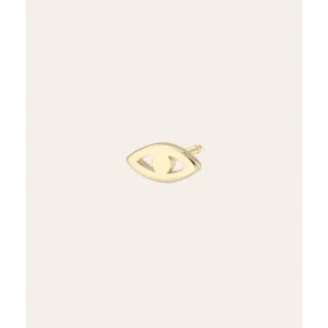 Shop All | 14k Gold Tiny Evil Eye Stud Earring - CaringForTots - Professional Baby and Children's Products | Caring for Growth, Caring for Every Moment