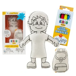 Cheap Kiboo Kids Doll For Coloring - Gender Neutral - Kid With Bangs - CaringForTots - Professional Baby and Children's Products | Caring for Growth, Caring for Every Moment