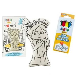 Outlet Kiboo Kids Liberty Boo - Statue Of Liberty For Coloring And Play - CaringForTots - Professional Baby and Children's Products | Caring for Growth, Caring for Every Moment