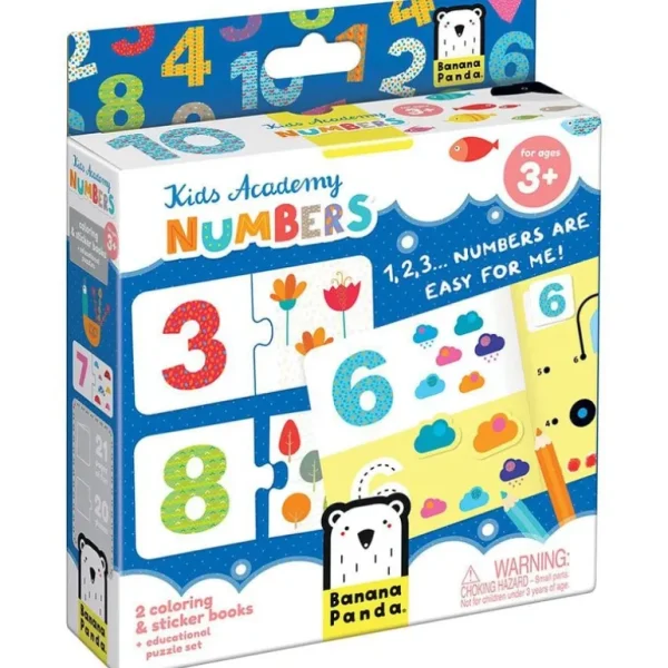 Flash Sale Kids Academy Numbers 3+ - CaringForTots - Professional Baby and Children's Products | Caring for Growth, Caring for Every Moment