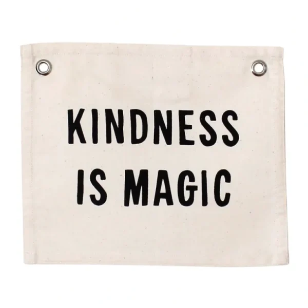 Online Kindness Is Magic Banner - Natural - CaringForTots - Professional Baby and Children's Products | Caring for Growth, Caring for Every Moment