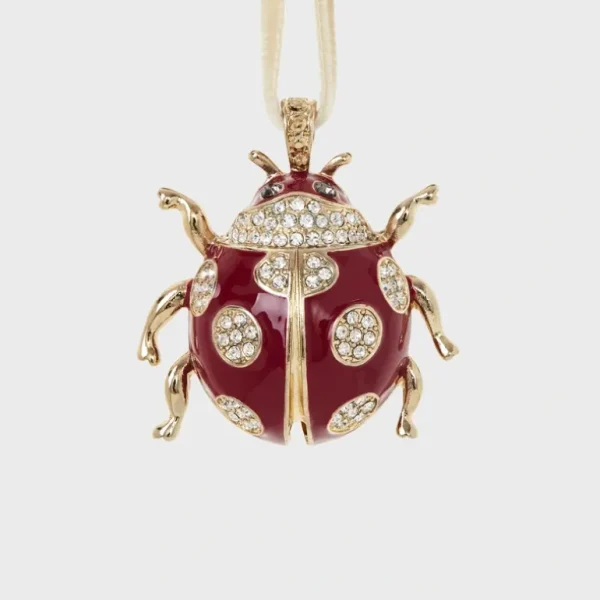 Shop Ladybug Hanging Ornament, Red - CaringForTots - Professional Baby and Children's Products | Caring for Growth, Caring for Every Moment
