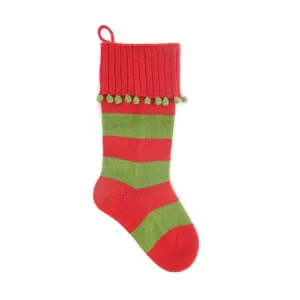 Sale Large Stripe Rib-cuff Stocking - CaringForTots - Professional Baby and Children's Products | Caring for Growth, Caring for Every Moment