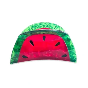 Hot Large Watermelon Hair Claw Clip - CaringForTots - Professional Baby and Children's Products | Caring for Growth, Caring for Every Moment