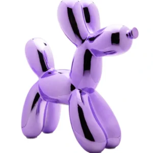 Cheap Lavender Mini Balloon Dog Bank-7.5" - CaringForTots - Professional Baby and Children's Products | Caring for Growth, Caring for Every Moment