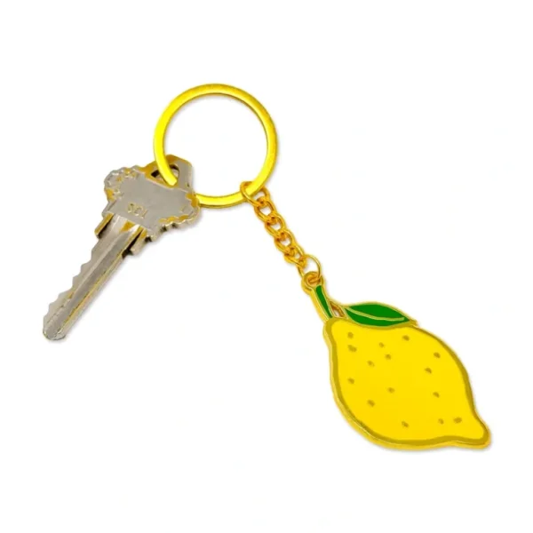 Online Lemon Keychain - CaringForTots - Professional Baby and Children's Products | Caring for Growth, Caring for Every Moment
