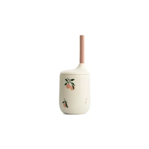 Sale Liewood Ellis Sippy Cup - Peach/Sandy - CaringForTots - Professional Baby and Children's Products | Caring for Growth, Caring for Every Moment