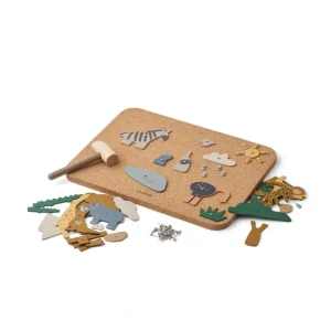 Sale Liewood Esteban Pin Board - All Together - Sandy - CaringForTots - Professional Baby and Children's Products | Caring for Growth, Caring for Every Moment