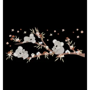 Store Lilydale - Large Sticker - Branch And Koala Family - CaringForTots - Professional Baby and Children's Products | Caring for Growth, Caring for Every Moment