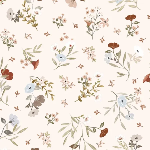 Discount Lilydale - Sample Wallpaper, Floral Poetry (light Pink) - CaringForTots - Professional Baby and Children's Products | Caring for Growth, Caring for Every Moment