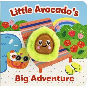 Fashion Little Avocados Big Adventure Puppet Book - CaringForTots - Professional Baby and Children's Products | Caring for Growth, Caring for Every Moment