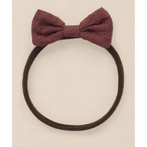Cheap Little Bow Headband - Fig - CaringForTots - Professional Baby and Children's Products | Caring for Growth, Caring for Every Moment