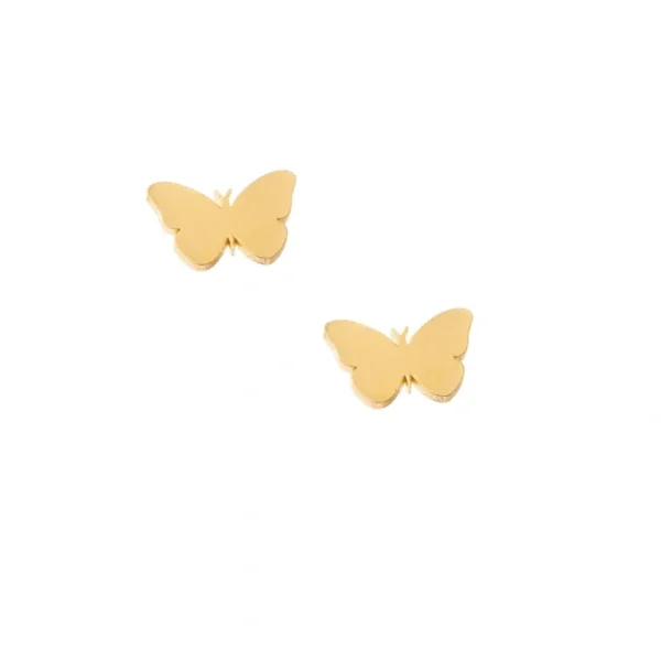 Shop Little Butterfly Stud Earrings - CaringForTots - Professional Baby and Children's Products | Caring for Growth, Caring for Every Moment