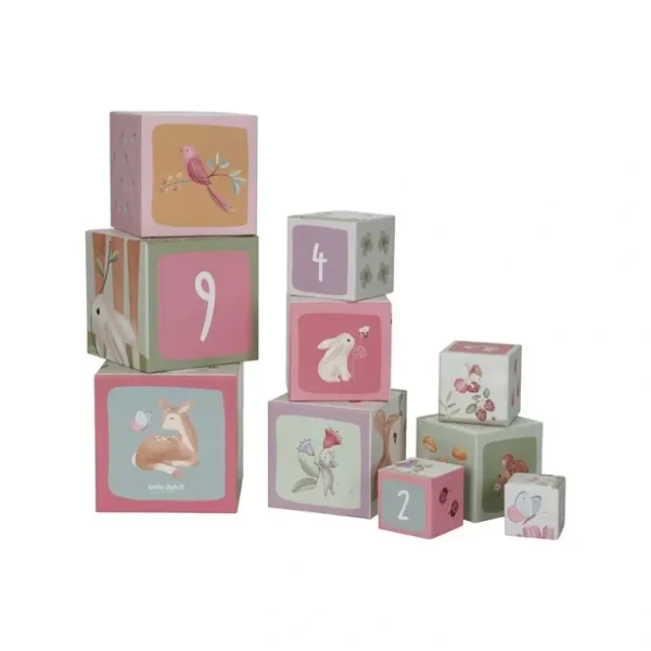 New Little Dutch Cardboard Building Blocks - Fairy Garden - CaringForTots - Professional Baby and Children's Products | Caring for Growth, Caring for Every Moment