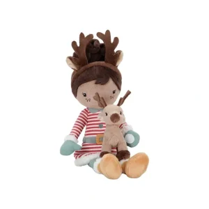 Store Little Dutch Christmas Reindeer Doll - Evi - CaringForTots - Professional Baby and Children's Products | Caring for Growth, Caring for Every Moment