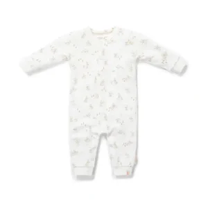 Store Little Dutch One-Piece Bodysuit - White - Baby Bunny - CaringForTots - Professional Baby and Children's Products | Caring for Growth, Caring for Every Moment
