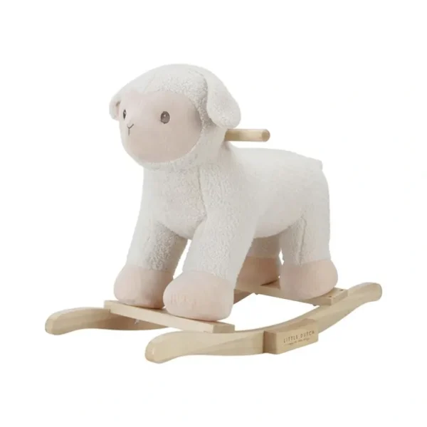 New Little Dutch Rocking Sheep - Little Farm - CaringForTots - Professional Baby and Children's Products | Caring for Growth, Caring for Every Moment