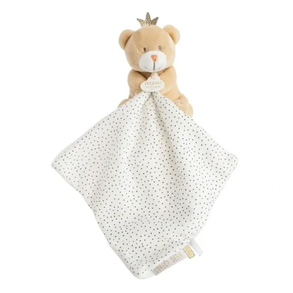 Shop Little King Bear Plush With Doudou Baby Blanket - CaringForTots - Professional Baby and Children's Products | Caring for Growth, Caring for Every Moment