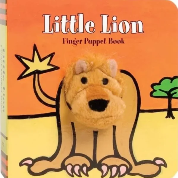 Outlet Little Lion Finger Puppet Book - CaringForTots - Professional Baby and Children's Products | Caring for Growth, Caring for Every Moment