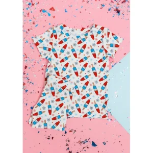 Discount Little Miss Firecracker Dream Short Set - CaringForTots - Professional Baby and Children's Products | Caring for Growth, Caring for Every Moment