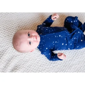 Store Logan Galaxy Footie - CaringForTots - Professional Baby and Children's Products | Caring for Growth, Caring for Every Moment