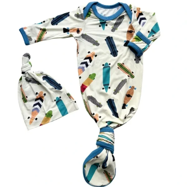 Cheap Longboard Gown & Hat - CaringForTots - Professional Baby and Children's Products | Caring for Growth, Caring for Every Moment