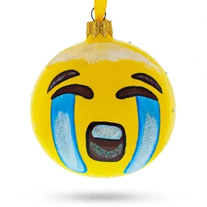 Sale Loudly Crying: Facial Expressions Blown Glass Ball Christmas Ornament 3.25 Inches - CaringForTots - Professional Baby and Children's Products | Caring for Growth, Caring for Every Moment