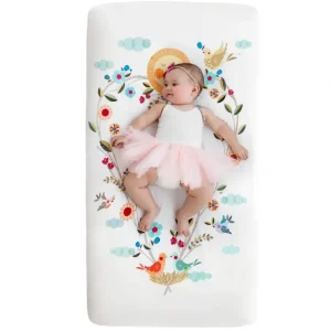 Flash Sale Love Blooms Standard Size Crib Sheet - CaringForTots - Professional Baby and Children's Products | Caring for Growth, Caring for Every Moment