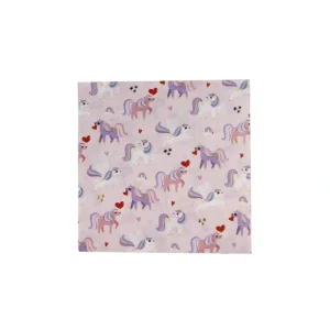Hot Love Is Magical Unicorn Napkins, 24 Ct - CaringForTots - Professional Baby and Children's Products | Caring for Growth, Caring for Every Moment