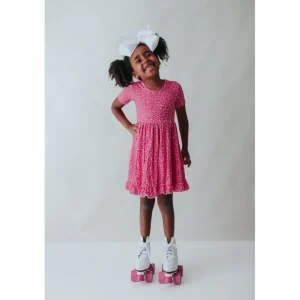 Shop Love Leopard Dream Ruffle Dress - CaringForTots - Professional Baby and Children's Products | Caring for Growth, Caring for Every Moment