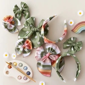 Discount Lucky | Petite Party Bow - CaringForTots - Professional Baby and Children's Products | Caring for Growth, Caring for Every Moment
