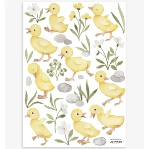 Flash Sale Lucky Ducky - Wall Decals Murals - 9 Little Ducklings - CaringForTots - Professional Baby and Children's Products | Caring for Growth, Caring for Every Moment