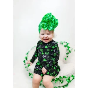 Discount Lucky Vibes Dream Bodysuit Dress - CaringForTots - Professional Baby and Children's Products | Caring for Growth, Caring for Every Moment