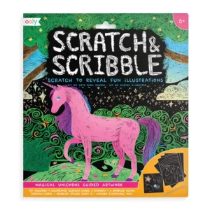 Outlet Magical Unicorn Scratch And Scribble Scratch Art Kit - CaringForTots - Professional Baby and Children's Products | Caring for Growth, Caring for Every Moment