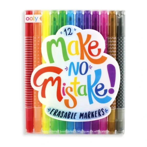 Cheap Make No Mistake Erasable Markers - Set of 12 - CaringForTots - Professional Baby and Children's Products | Caring for Growth, Caring for Every Moment