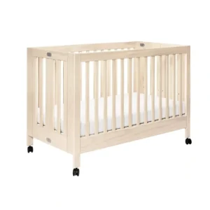 Flash Sale Maki Full-Size Folding Crib - CaringForTots - Professional Baby and Children's Products | Caring for Growth, Caring for Every Moment